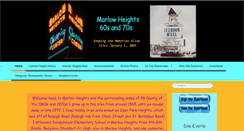 Desktop Screenshot of marlowheights60sand70s.com